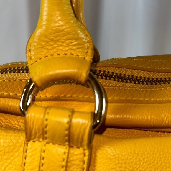 Marc By Marc Jacobs Yellow Leather Satchel - Picture 9 of 15